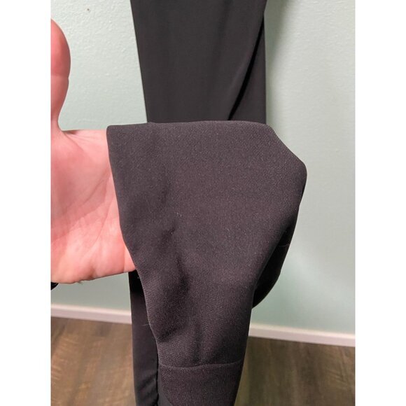 Vintage‎ Adrianna Papell Evening Black and Gold Dress Size 6 - Picture 7 of 10